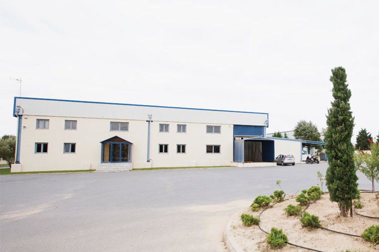 The company’s headquarters are based in the industrial park of Oreokastro